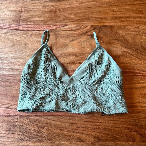 Free People Other - Intimately Sage Green Lace Bralette
